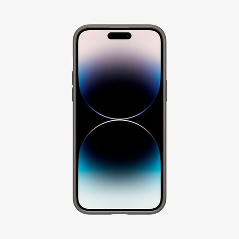 ACS04766 - iPhone 14 Pro Max Case Thin Fit in black showing the back